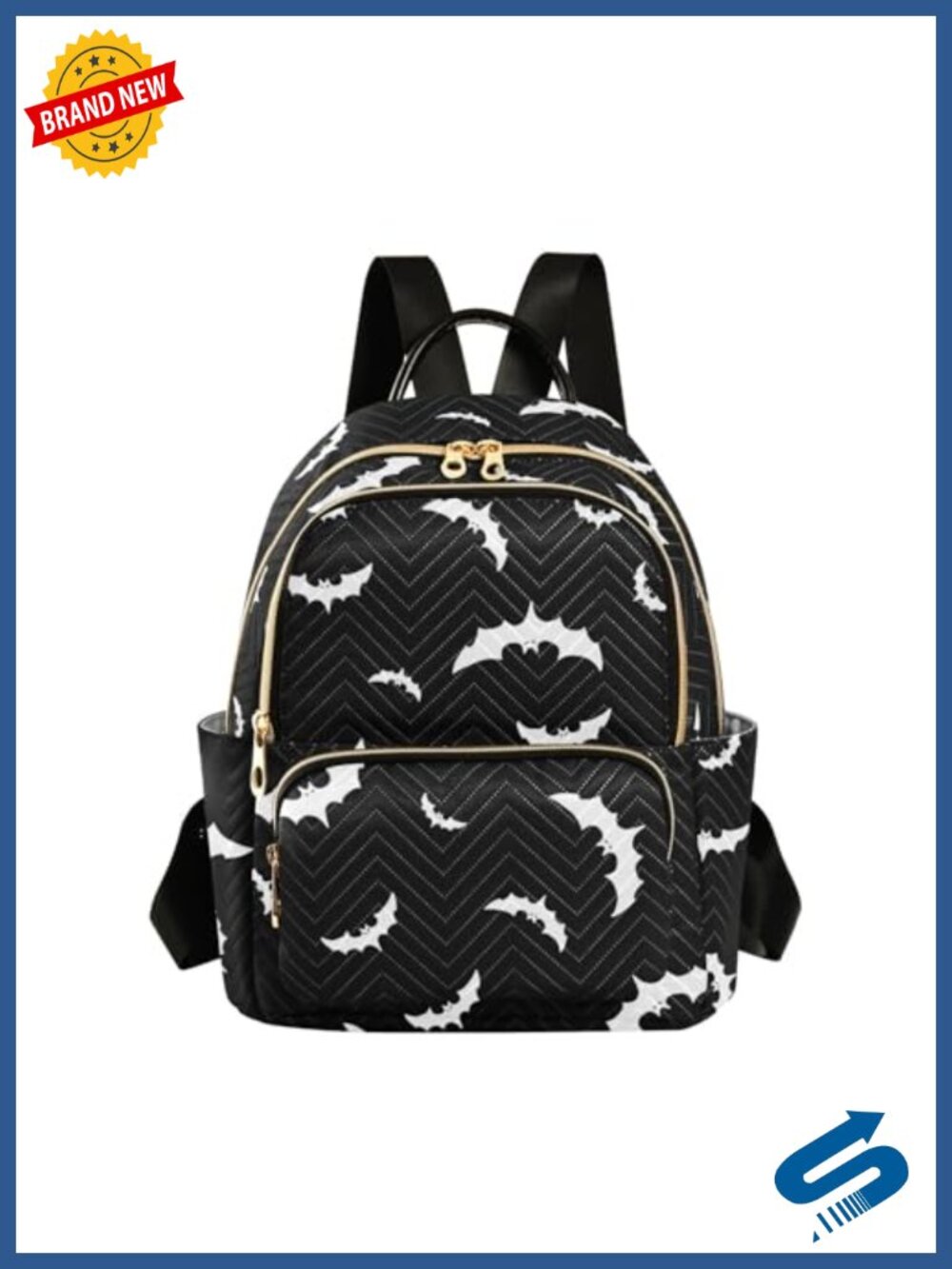 Quilted Mini Fashion Backpack Purse Lightweight Travel Casual Backpack